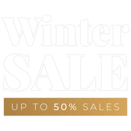 50% sales gold-white